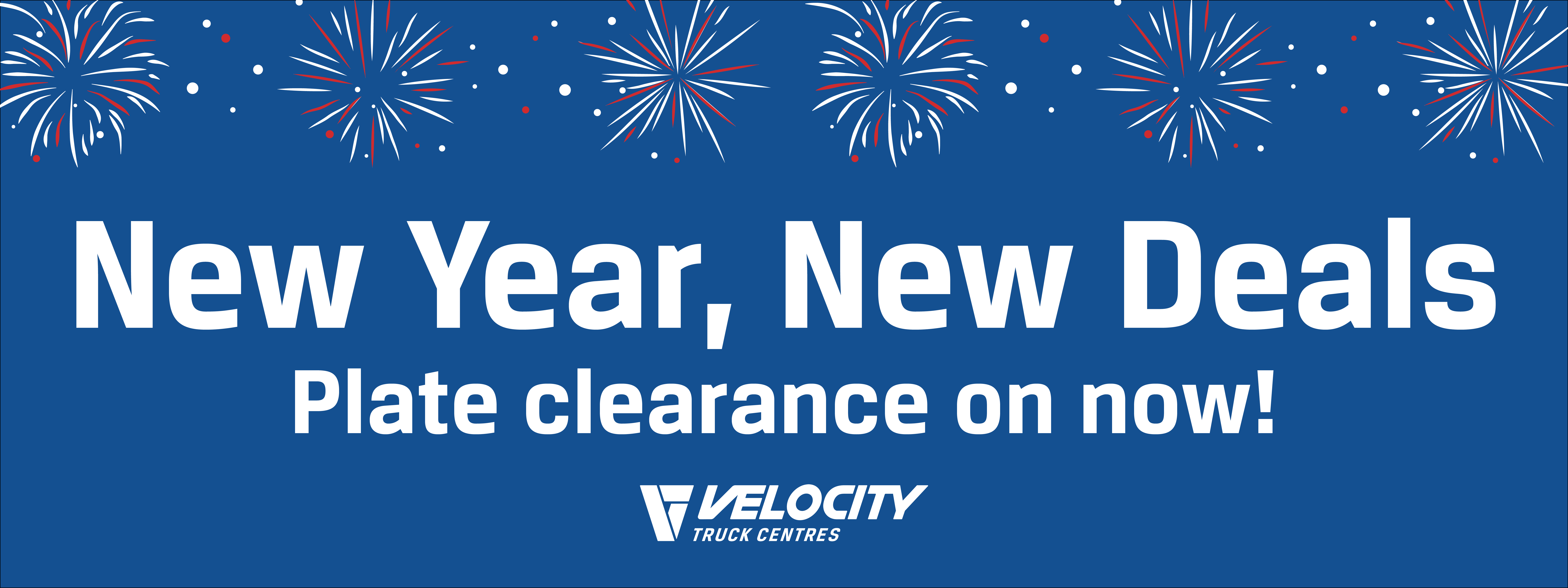 New Years Plate Clearance